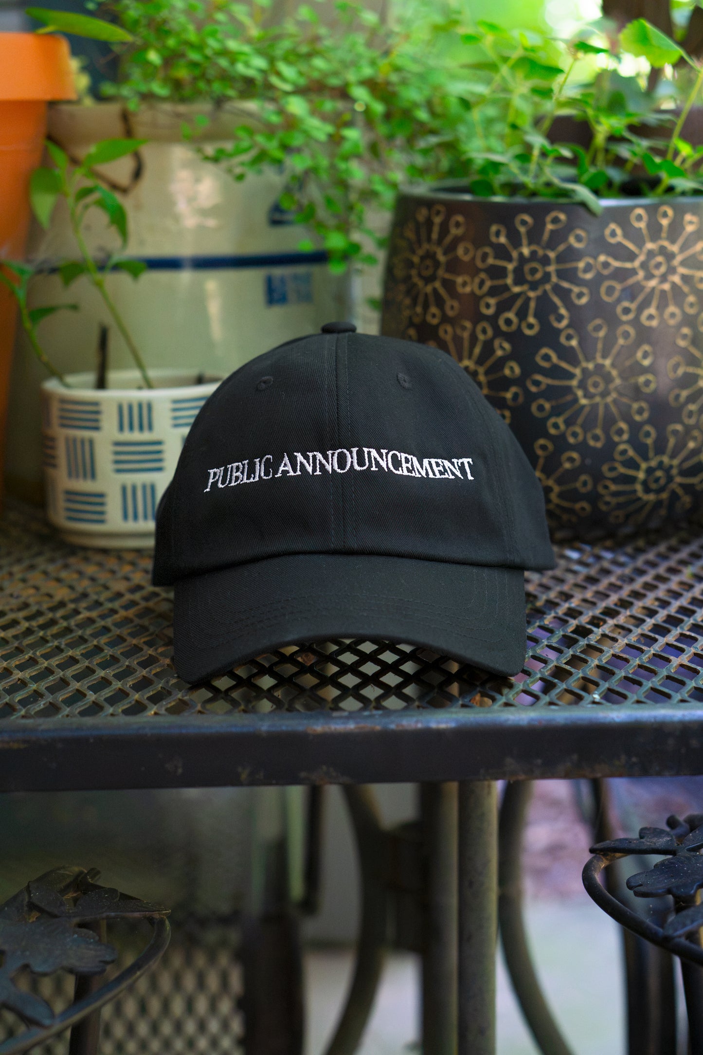 Public Announcement Hat