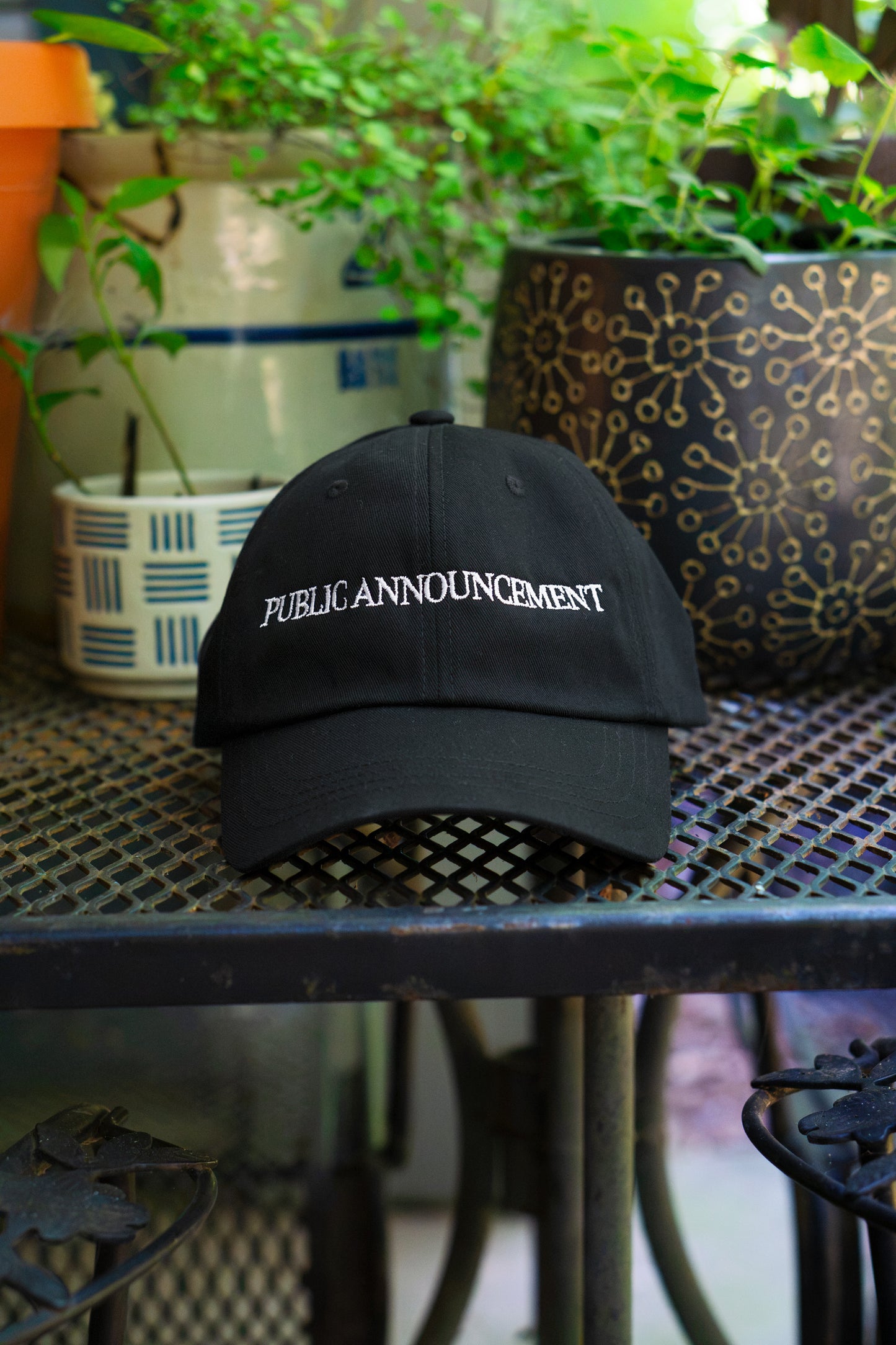 Public Announcement Hat 01