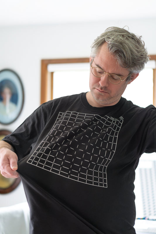 PA Abstract Square Grid Tee